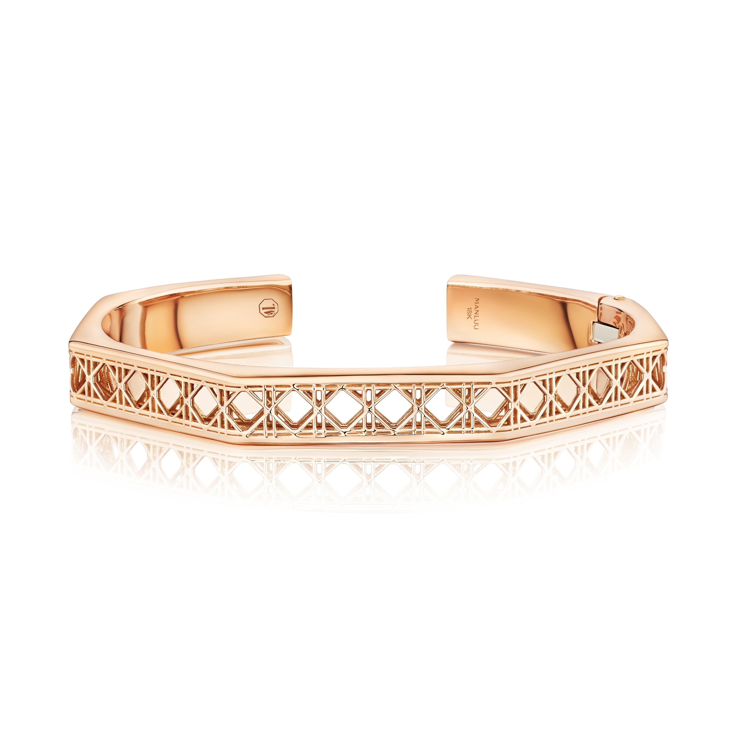 Doudou Cuff Bracelet, 18K Rose Gold